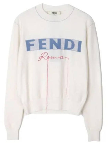 roman cashmere knit women - FENDI - BALAAN 1