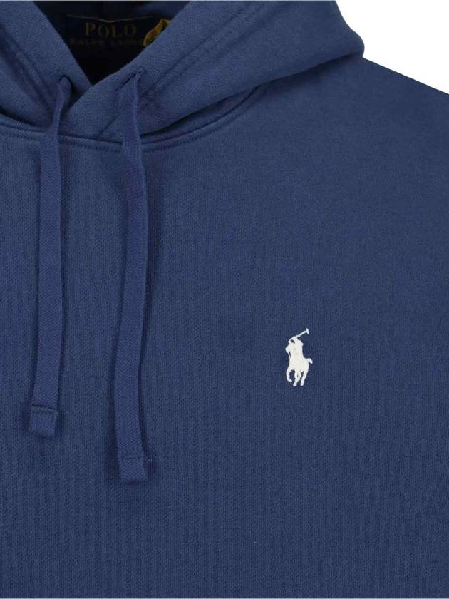 Hooded Sweatshirt 710916690 018 Blue - POLO RALPH LAUREN - BALAAN 4