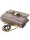 Vara Leather Shoulder Bag Brown - SALVATORE FERRAGAMO - BALAAN 5