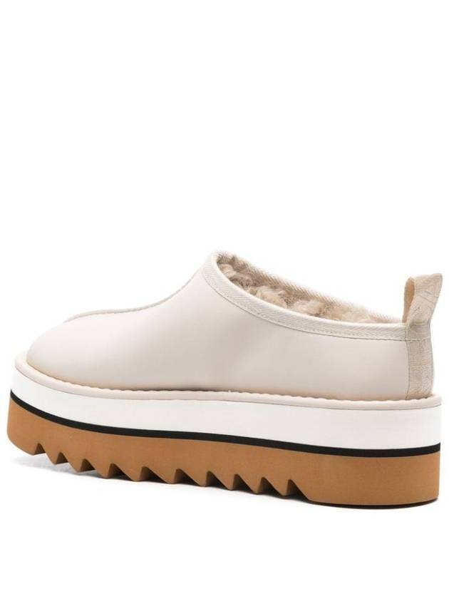 Sneak Ellis Platform Mule Pure White - STELLA MCCARTNEY - BALAAN 4