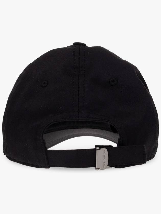 DG Logo Plaque Ball Cap Black - DOLCE&GABBANA - BALAAN 4