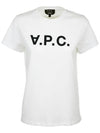 VPC Logo Short Sleeve T-Shirt White - A.P.C. - BALAAN 2