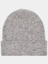 Mohair Beanie Hat Gray FW24BN62 - SUPREME - BALAAN 2