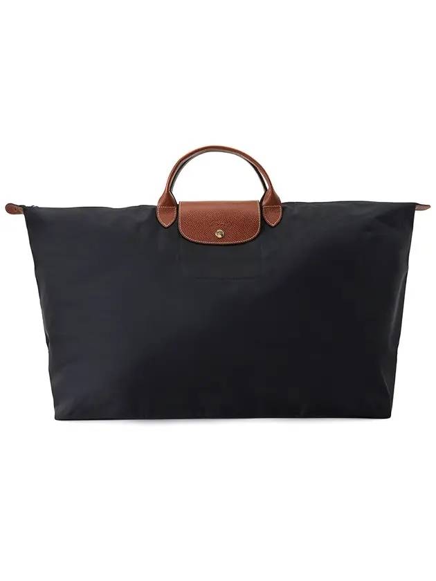 Beige Handle Point Tote Bag Black - LONGCHAMP - BALAAN 1