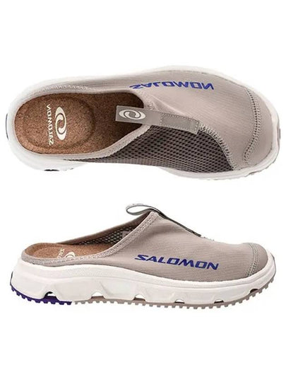 RX Slide 3.0 Slippers Feather Grey Iron Liberty - SALOMON - BALAAN 2