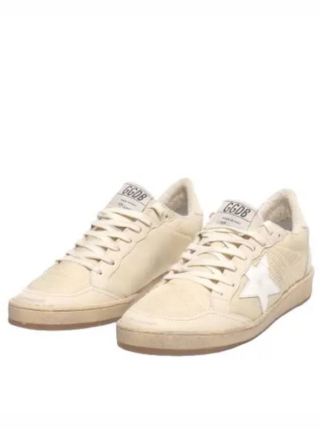 Ballstar Low Top Sneakers Milk White - GOLDEN GOOSE - BALAAN 2