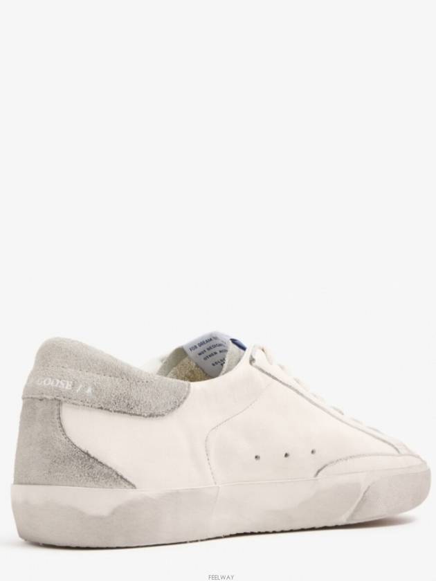 Super Star Suede Leather Low Top Sneaker White - GOLDEN GOOSE - BALAAN 7