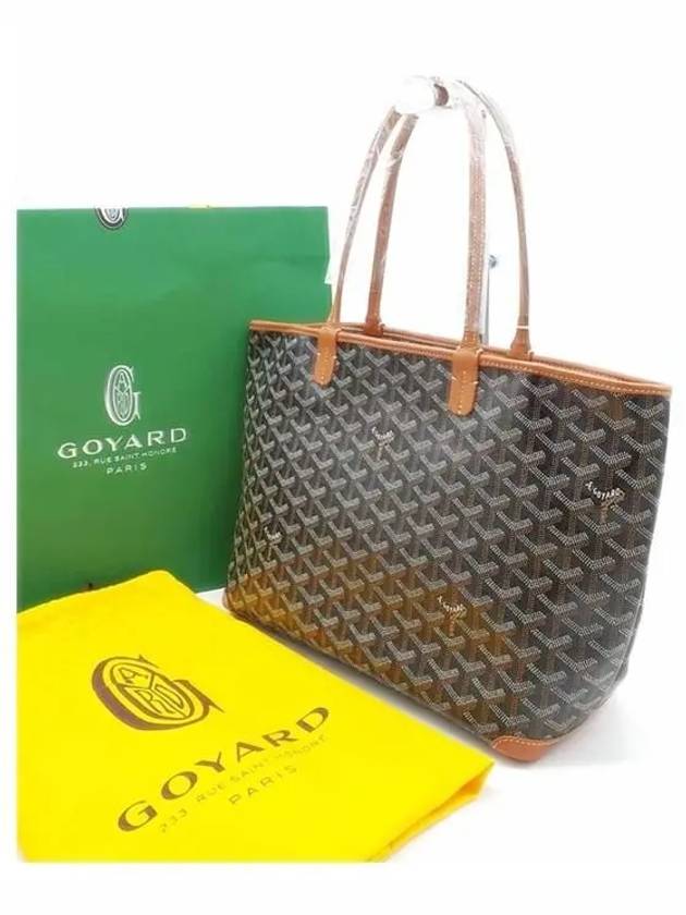 Artois MM Tote Bag Black Tan - GOYARD - BALAAN 6