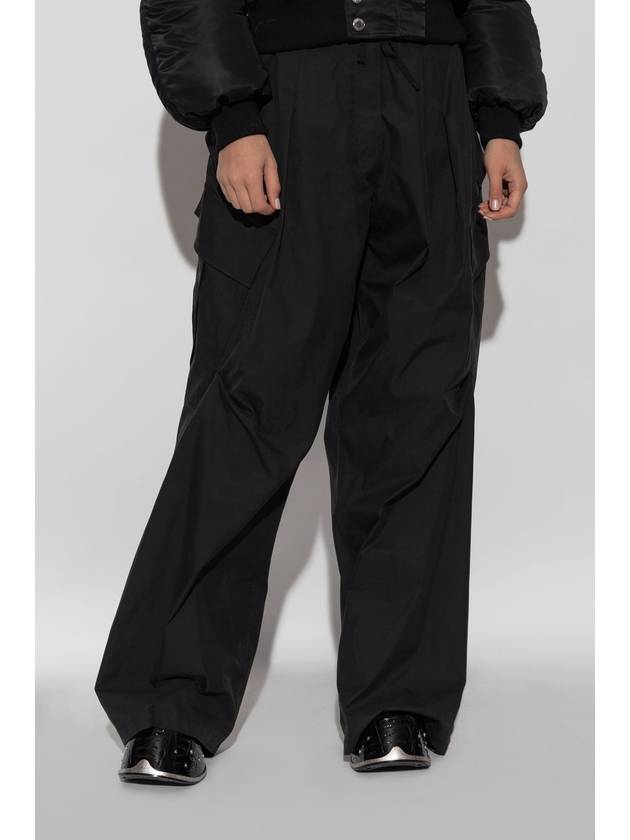 Alexander McQueen Cargo Pants, Women's, Black - ALEXANDER MCQUEEN - BALAAN 3