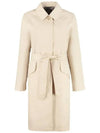 Women's Lucien Trench Coat Beige - A.P.C. - BALAAN.