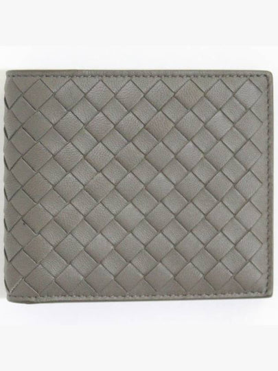 Intrecciato Half Wallet Grey - BOTTEGA VENETA - BALAAN 2