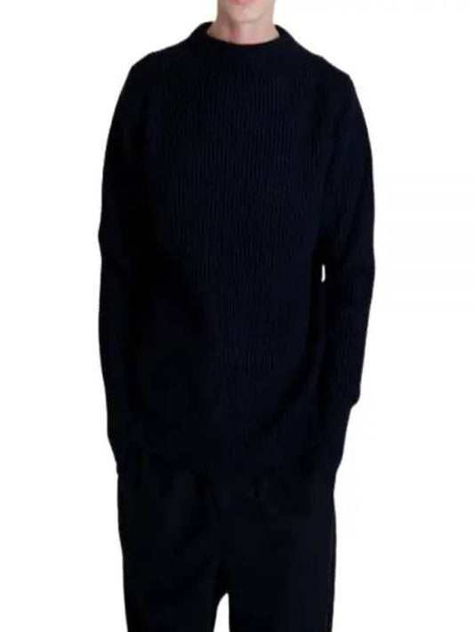 ANDERSENANDERSEN Navy Crewneck NC Blue - ANDERSEN-ANDERSEN - BALAAN 1