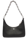 Moon Cut-out Chain Small Shoulder Bag Black - GIVENCHY - BALAAN 3