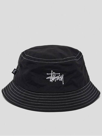 Contrast Graffiti Bucket Hat Black - STUSSY - BALAAN 2