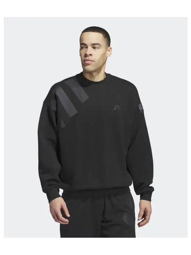 adidas Anthony Edwards Sweatshirt Black IW8060 - ADIDAS - BALAAN 1