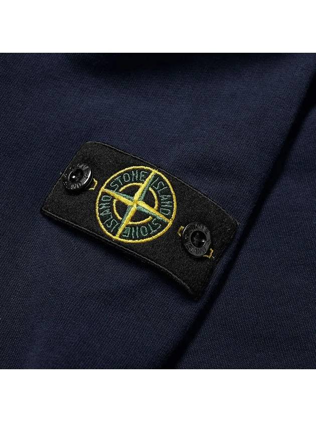 12th Anniversary Kids Waffen Hoodie Dark Blue 741661640 V0028 - STONE ISLAND - BALAAN 4