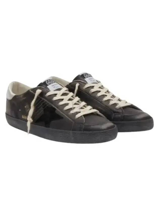 Superstar Silver Tab Low Top Sneakers Black - GOLDEN GOOSE - BALAAN 2