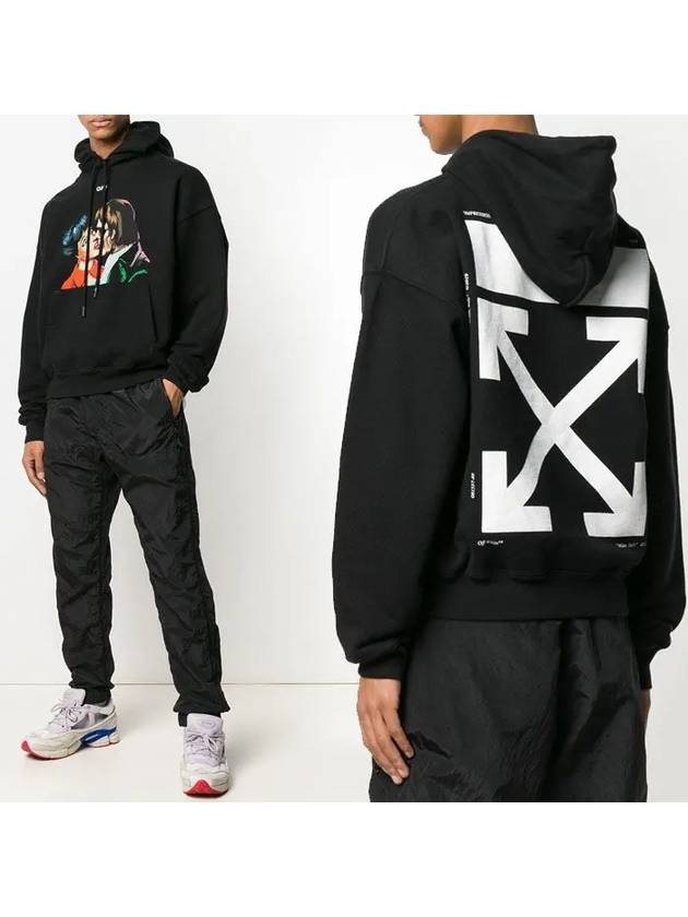 Kiss Graphic Hoodie Black - OFF WHITE - BALAAN 8