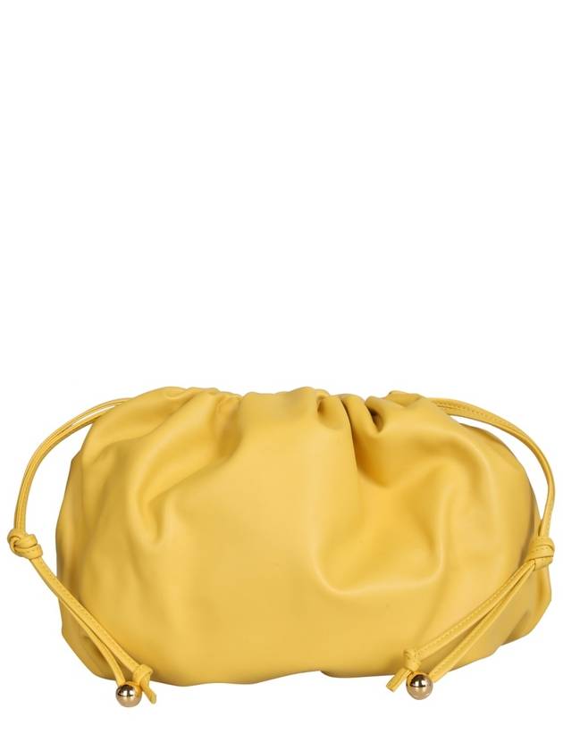 Bulb Medium Leather Shoulder Bag Yellow - BOTTEGA VENETA - BALAAN 3