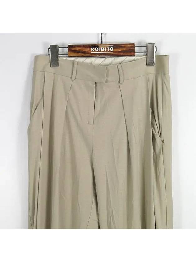 Sports line light beige color women s pants - MAX MARA - BALAAN 2