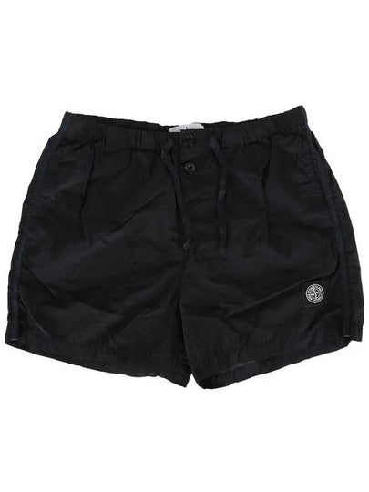 Wappen Patch Nylon Metal Swim Shorts Navy - STONE ISLAND - BALAAN 2