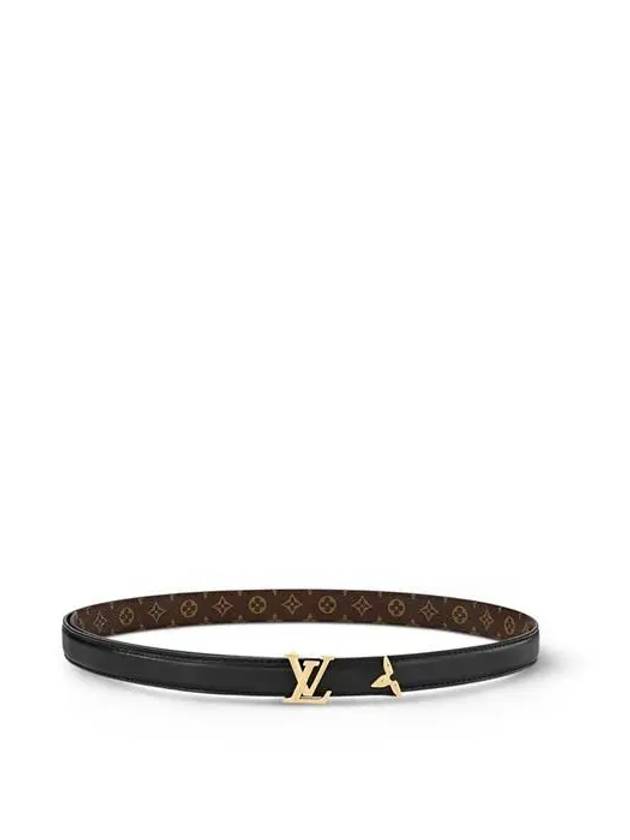 Pretty LV 20MM Reversible Leather Belt Black Brown - LOUIS VUITTON - BALAAN 4