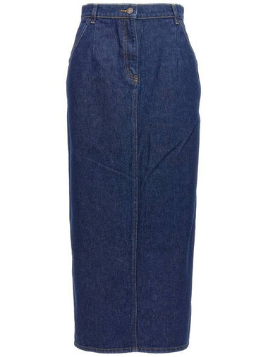 Magda Butrym Denim Skirt - MAGDA BUTRYM - BALAAN 1