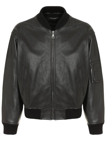 23 fw Padding TAURUS Leather Jacket G9AKKLHULPCN0000 B0650516323 - DOLCE&GABBANA - BALAAN 2