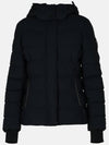 Betta Shearling Hooded Down Padding Black - MOOSE KNUCKLES - BALAAN 1