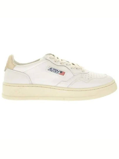 Medalist Low Top Sneakers Beige White - AUTRY - BALAAN 2