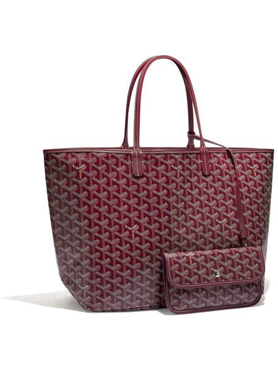 Saint-Louis PM Tote Bag Burgundy - GOYARD - BALAAN 2