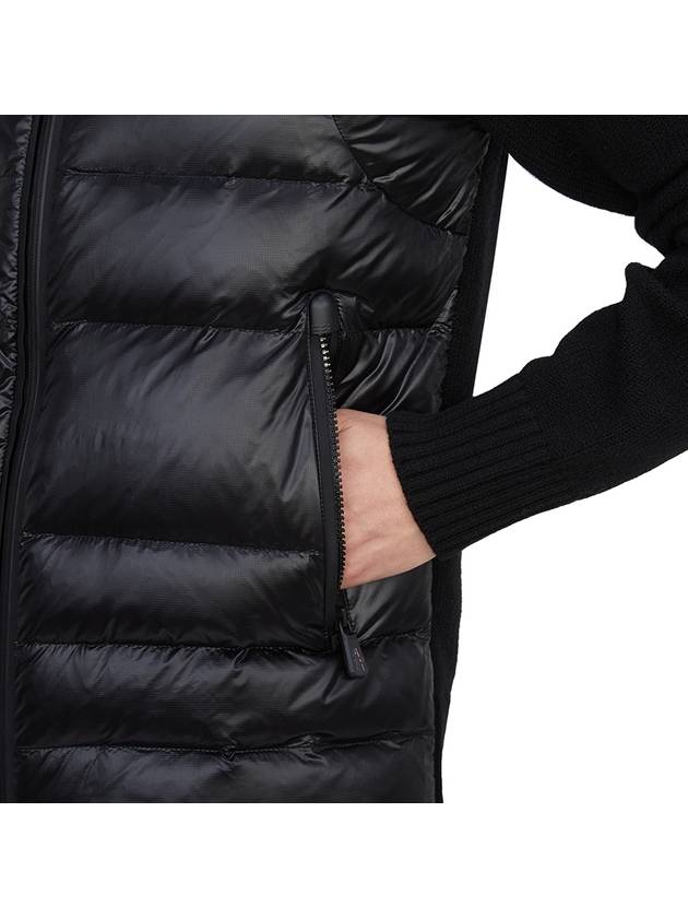 Grenoble Padded Zip-Up Jacket Black - MONCLER - BALAAN 9