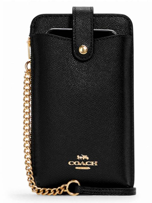 North South Phone Cross Bag Black - COACH - BALAAN 2