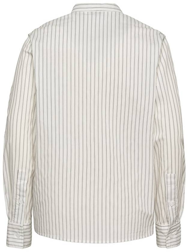 two way pussy bow blouse striped - CLAIR DE SAGE - BALAAN 2