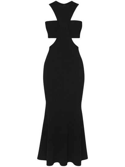 midi dress 734602 Q1A471000 BLACK - ALEXANDER MCQUEEN - BALAAN 2