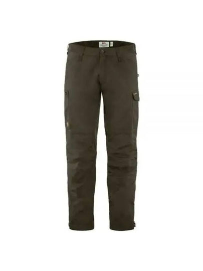 Men's Kaipak Trousers Regular Dark Olive - FJALL RAVEN - BALAAN 2