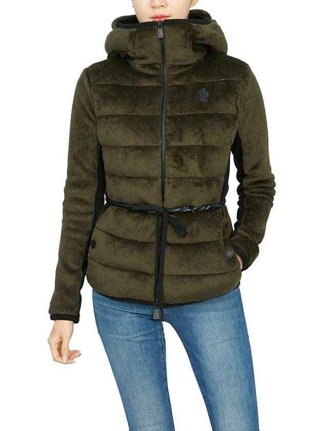 Women's Grenoble Hooded Padding Green - MONCLER - BALAAN 7