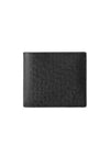 Men's Amerigo Logo Leather Half Wallet Black - LOUIS VUITTON - BALAAN.