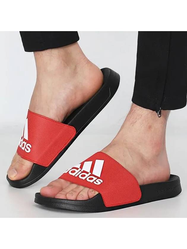 Adilette Shower Slippers Red - ADIDAS - BALAAN 2