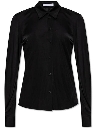 Helmut Lang Button-up Shirt, Women's, Black - HELMUT LANG - BALAAN 1