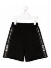 Kids Women s Logo Band Track Shorts MS029024 110 - MSGM - BALAAN 1