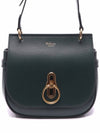 Amberley Classic Satchel Small Grain Shoulder Bag Dark Green - MULBERRY - BALAAN 3