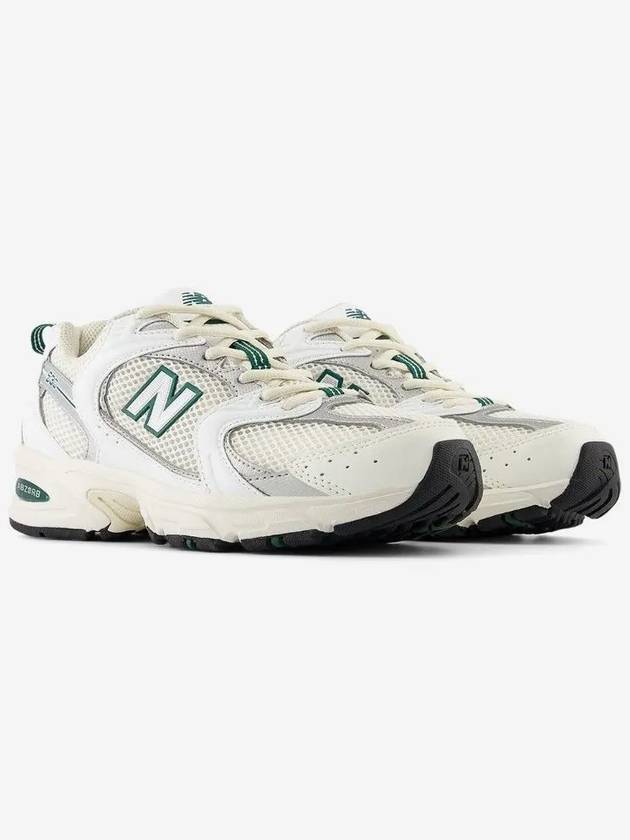 530 Low Top Sneakers Green White - NEW BALANCE - BALAAN 2