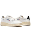 Medalist Goatskin Low Top Sneakers White - AUTRY - BALAAN 5