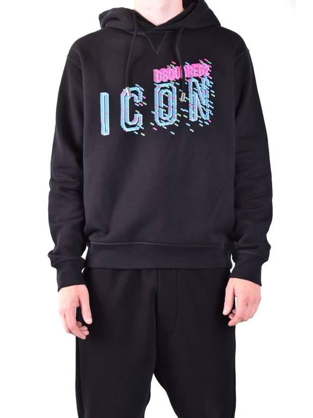 BE Icon Cool Hood S79GU0110S25516 900 BLACK B0170292148 - DSQUARED2 - BALAAN 3