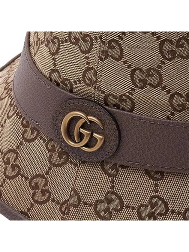 GG Canvas Fedora Beige - GUCCI - BALAAN 6