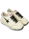 Running Logo Lace-up Sneakers Ivory - GOLDEN GOOSE - BALAAN 4