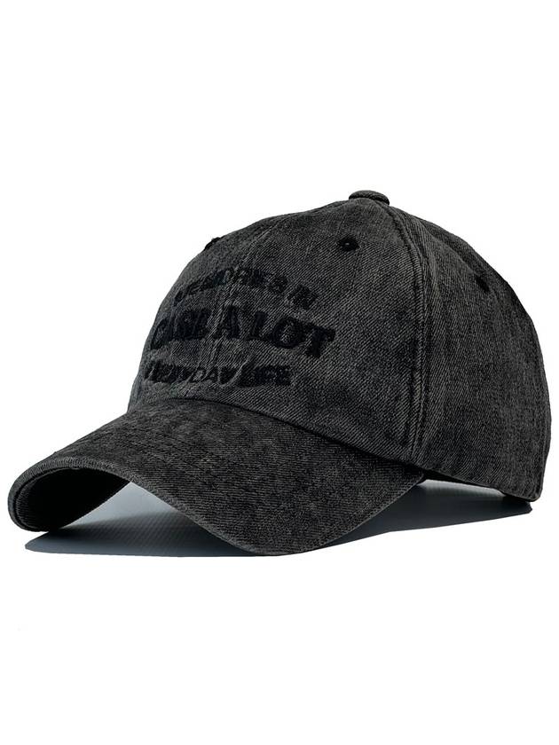 Denim washing ball cap black - CASEALOT - BALAAN 4