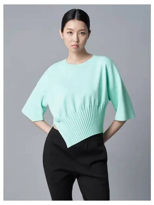 Li Knit T shirt Mint Domestic Product - ISSEY MIYAKE - BALAAN 1