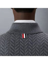 Quilted armband merino wool and cotton work jacket MKJ120A Y1003 35 - THOM BROWNE - BALAAN 2